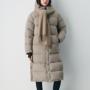 Aritzia Superpuff Long CliMATTE - Modern Taupe